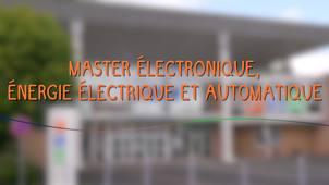 Le master Electronique, Energie Electrique, Automatique (EEEA)