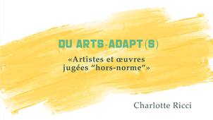 DU Arts-Adapt(s) - 07/10/23 - Charlotte Ricci