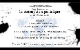 La corruption politique-Session 1-4