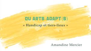 DU Arts-Adapt(s) - 11/03/24 - Amandine Mercier