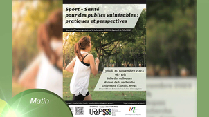 Sport_Sante pour des publics vulnerables: pratiques et perspectives_Matin