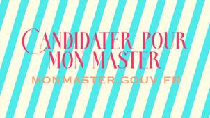Candidater pour son master - monmaster.gouv.fr