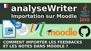 AnalyseWriter - Comment importer des feedbacks et les notes dans Moodle
