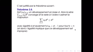 B. Calmès - L2 Math - Arithmétique - Cours 12