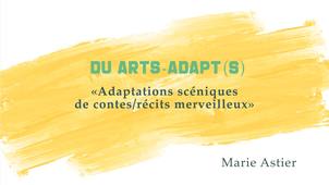 DU Arts-Adapt(s) - 18/09/23 - Marie Astier