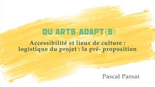 DU Arts-Adapt(s) - 25/11/23 - Pascal Parsat