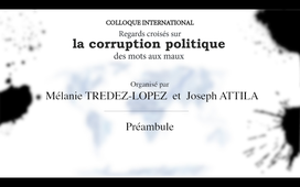 La corruption politique-Préambule
