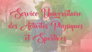 Présentation - Service Universitaire des Activités Physiques et Sportives (SUAPS)