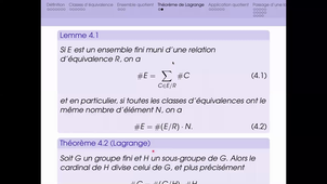 B. Calmès - L2 Math - Arithmétique - Cours 2