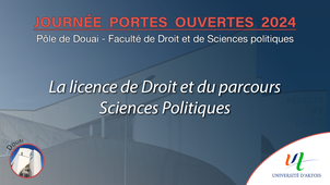 JPO 2024 - Licence de Droit et Parcours Science Politique