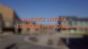 La licence Langues Étrangeres Appliquées (LEA)