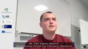Erasmus+ BIP “Environmental Optimization” – Student Testimonial  Paul Bogdan Manole, Universitatea Politehnica Timisoara, Roumania, FSA Béthune (University of Artois).mp4