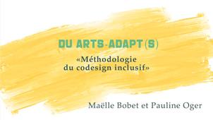 DU Arts-Adapt(s) - 03/02/24 - Maelle Bobet et Pauline Oger