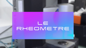 Le rheometre