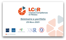 LCeR - Séminaire e-portfolio 25-03-2021