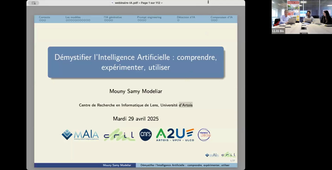 Webinaire2 - Démystifier l’Intelligence Artificielle - comprendre, expérimenter, utiliser.mp4