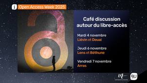 Open access week 2025 - BU Artois