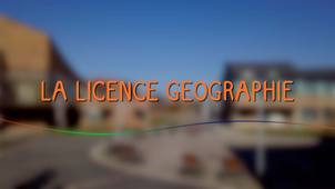 La licence de Géographie