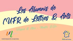 Les Alumnis de l'UFR de Lettres et Arts : Alice et Virginie - Master Li.Je.