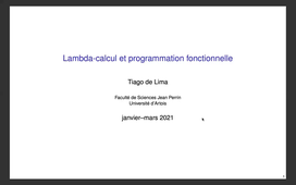 LCPF: CM07 -- Lambda-calcul
