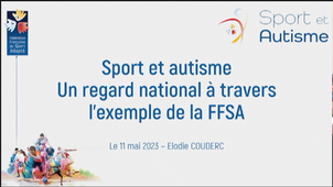 Seminaire_Sport et Autisme_Un regard national à travers l exemple de la FFSA