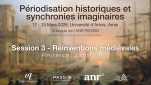 Colloque ANR PASSIM - 12 et 13 Mars 2026 - Session 3