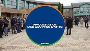 Inauguration des oeuvres d'arts