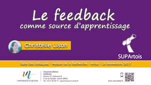 Christelle Lison - Le feedback comme source d'apprentissage
