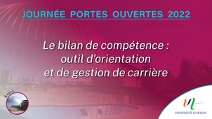 JPO 2022 - Le bilan de compétences