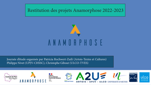 Restitution des projets Anamorphose 2022-2023