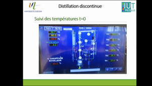 Distillation discontinue reflux total.wmv