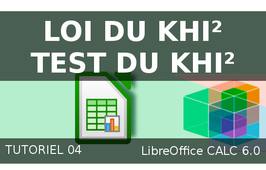 Loi du Khi deux et test du khi deux avec LibreOffice Calc