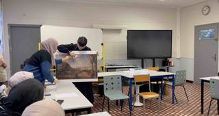 Action culturelle hors les murs pour le musée des beaux-arts d'Arras : Atelier