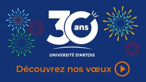 Vœux de l'université d'Artois 2022