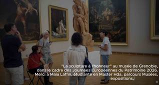 Etudiante Médiatrice au musée