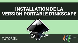 installation et configuration de la version portable inkscape 1.2.1